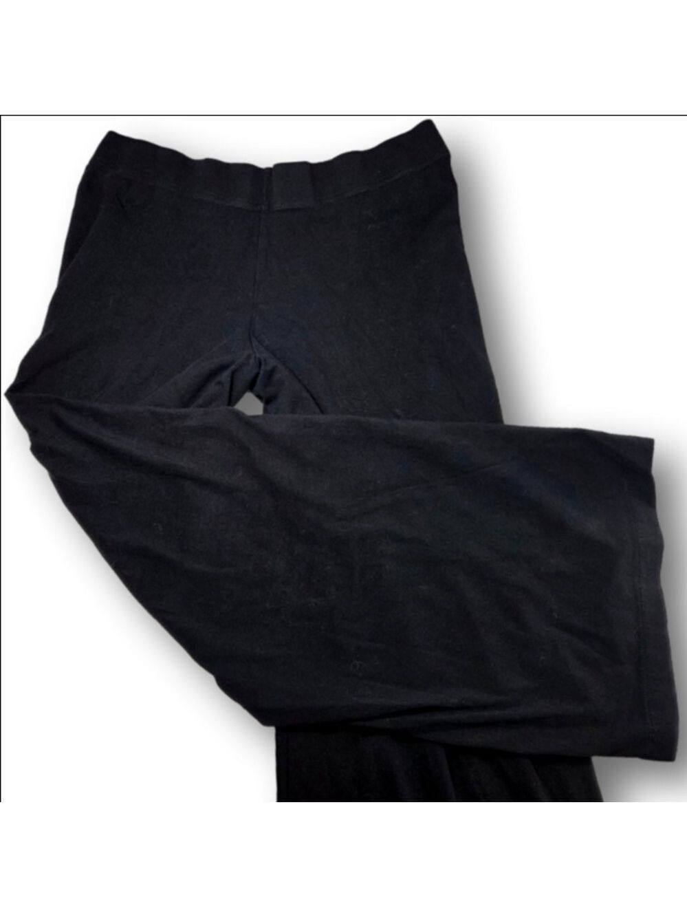 Women's Old Navy Black wide leg pants L